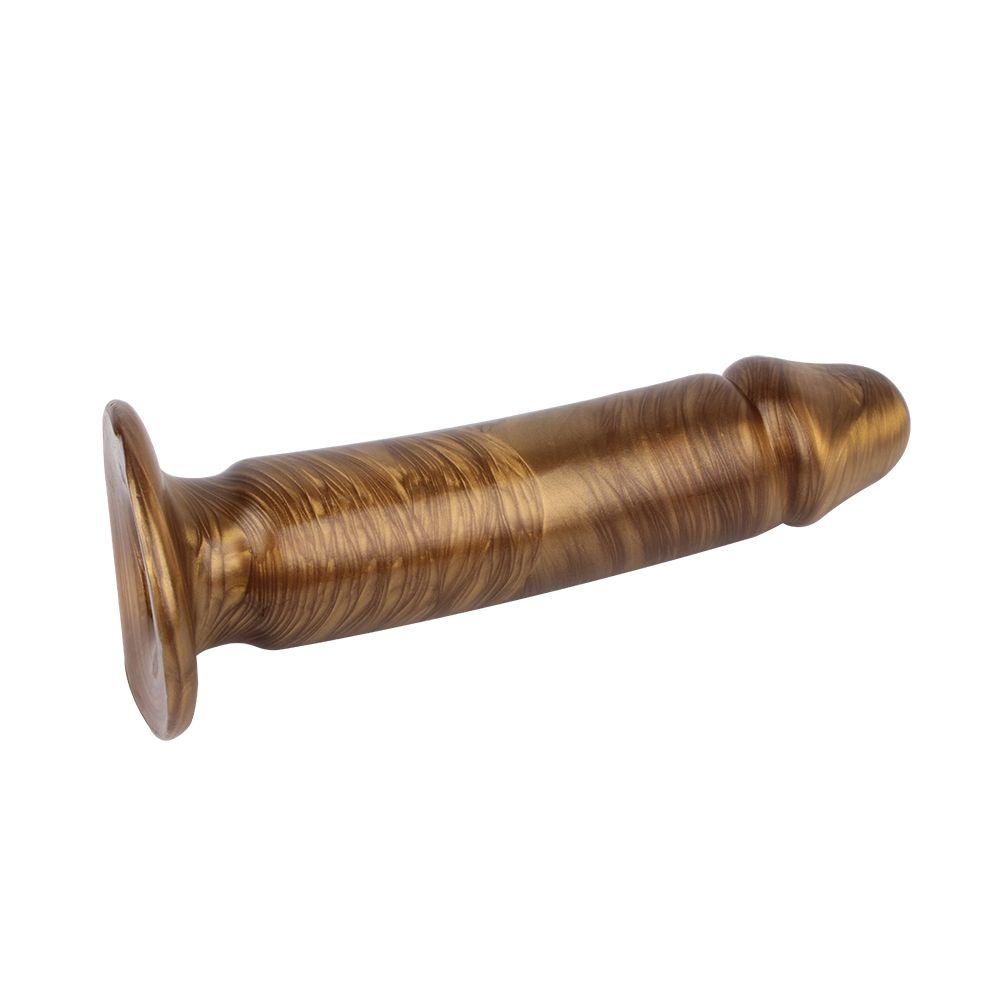 Dildo Gold Phut Dong 22 cm – Realistisch & mit Saugnapf