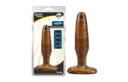 Butt Plug Gold Hiney Rod 15.5 x 3.3 cm