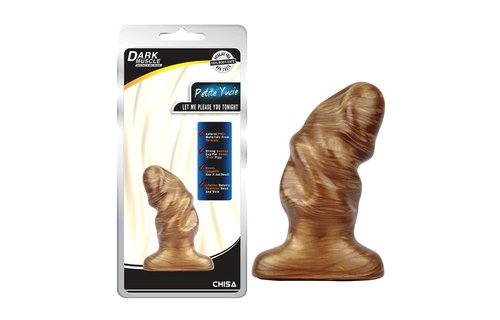 Butt Plug Gold Petite Yucie 9.2 cm - Realistic & Safe