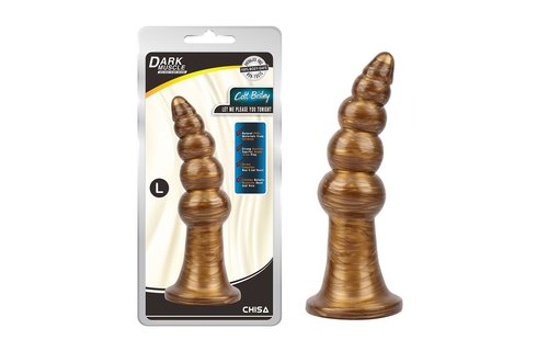 Buttplug Gold Colt Bisley S|M|L 10,5-14-16,5 cm | Realistisch & sicher