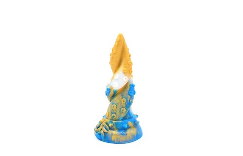 Dildo Monstar Beast 18,5 cm – Siliconen, Tie Dye & Zuignap