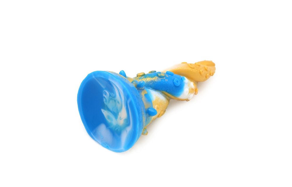 Dildo Monstar Beast 18,5 cm – Siliconen, Tie Dye & Zuignap