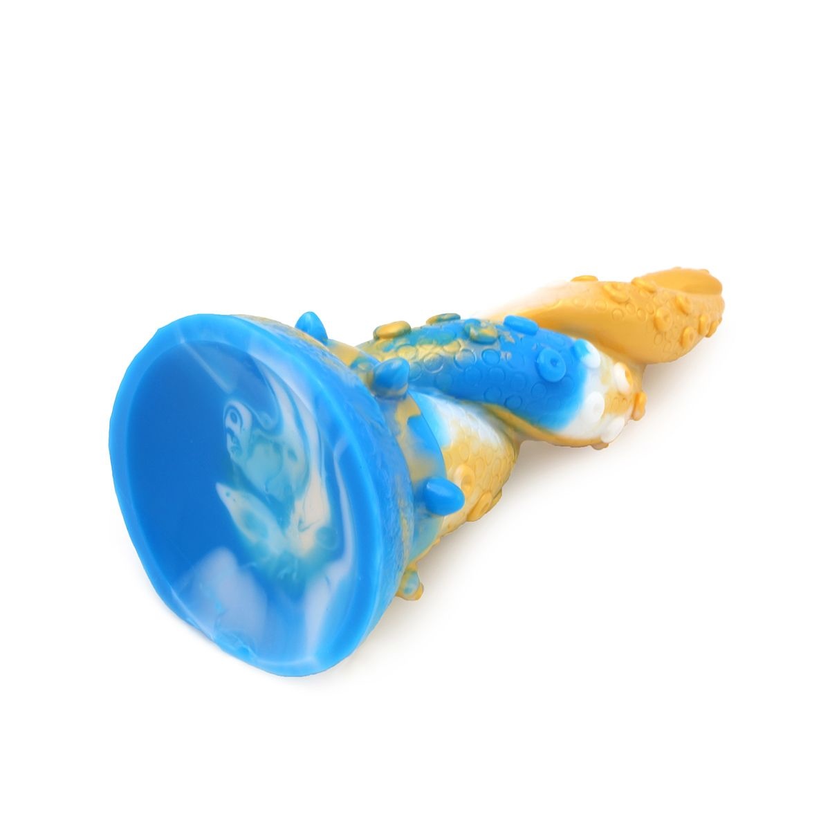 Dildo Monstar Beast 18,5 cm – Siliconen, Tie Dye & Zuignap