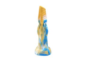 Dildo Monstar Beast 25 cm | Silikon, Tie Dye & Saugnapf
