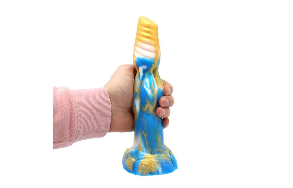 Dildo Monstar Beast 25 cm | Silikon, Tie Dye & Saugnapf