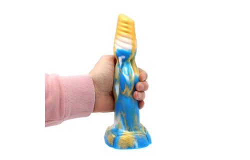 Dildo Monstar Beast 25 cm | Silikon, Tie Dye & Saugnapf