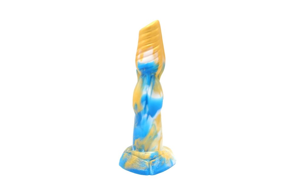 Dildo Monstar Beast 25 cm | Siliconen, Tie Dye & Zuignap