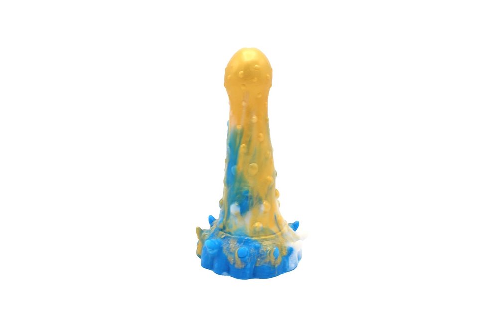 Dildo Monstar Beast 18 cm | Siliconen, Zuignap & Tie Dye