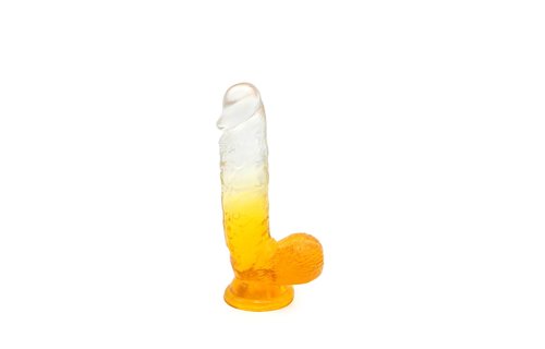 Dildo Color with Suction Cup 21.5 x 4.3 cm