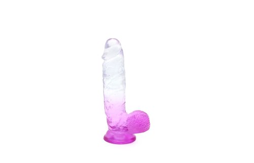 Dildo Color Met Zuignap 21.5 x 4.3 cm
