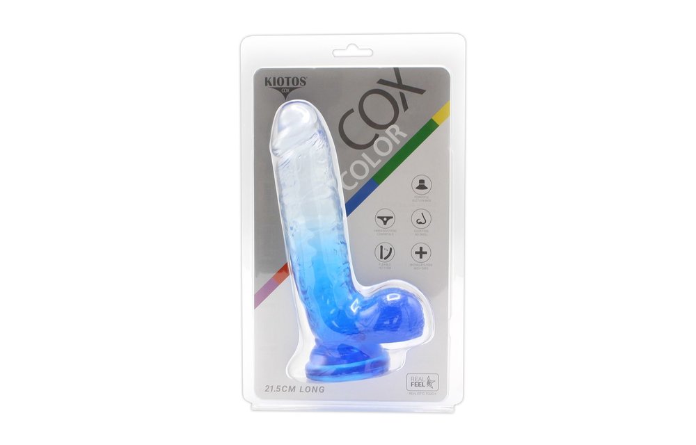 Colour Dildo with Suction Cup 18.5 cm – Realistic & Firm