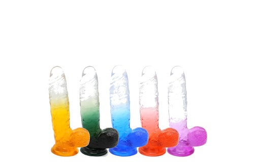 Dildo Color Met Zuignap 18,5 cm – Realistisch & Stevig