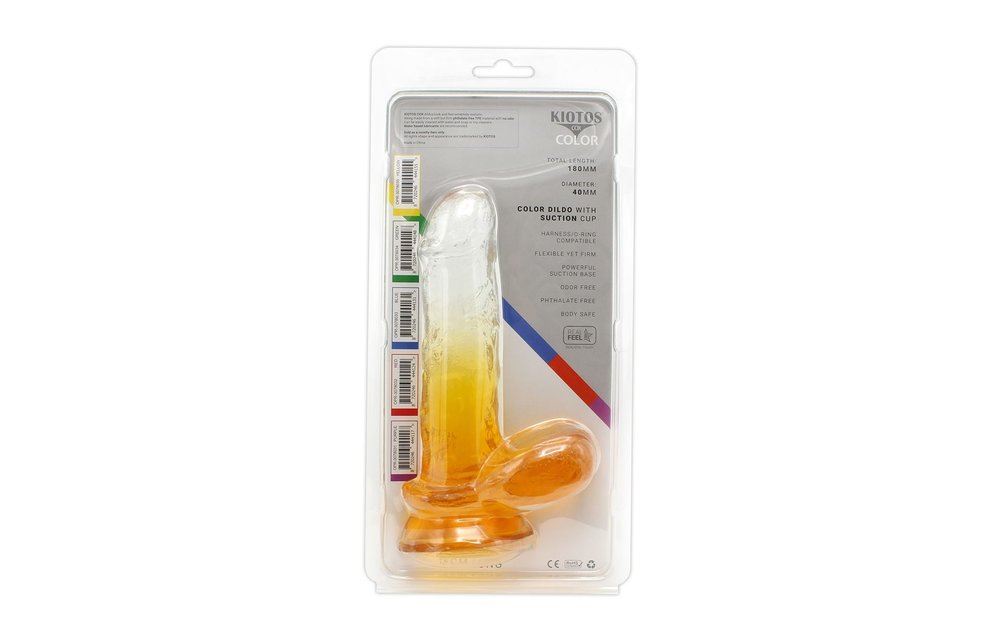 Dildo Color 18 cm met Zuignap - Sterk & Realistisch TPE