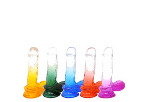 Dildo Color 18 cm mit Saugnapf | Kiotos COX Realistisch