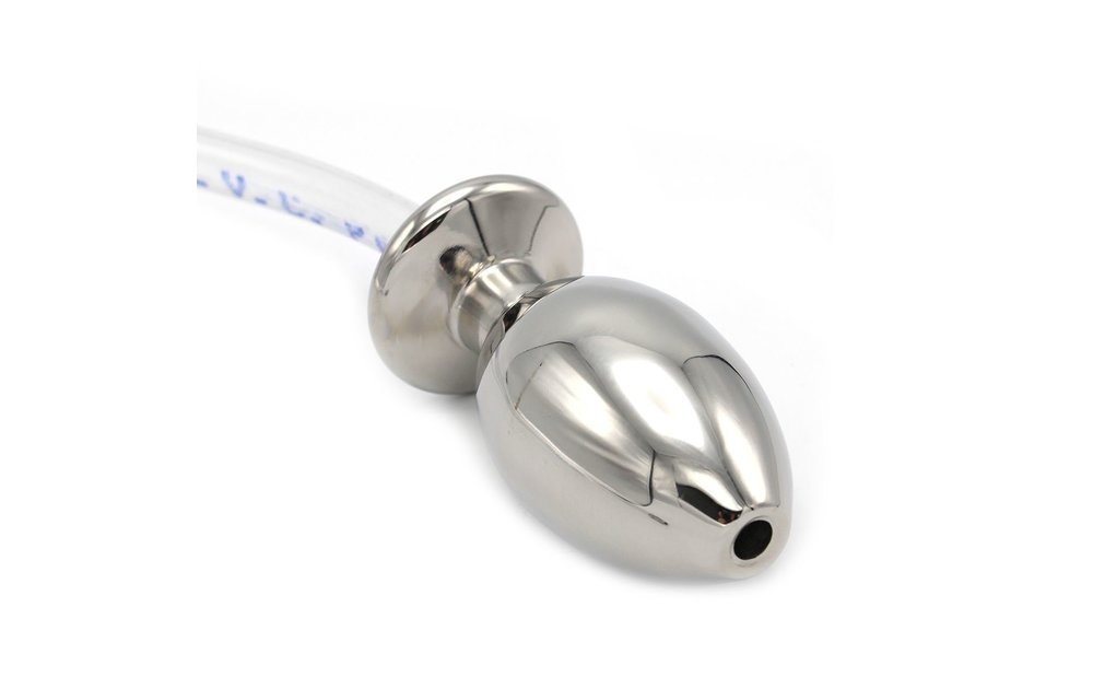 Penis Plug Piss to Ass Plug | Stainless Steel Toy 72 cm