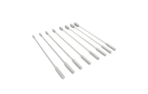 Urethral Sound Set 8-piece | Stainless Steel Dilators