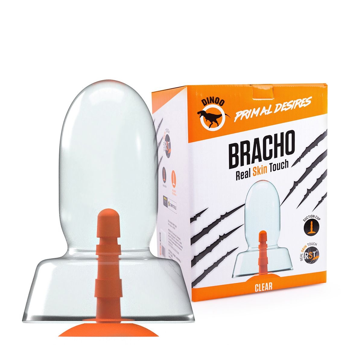 Dildo Dinoo Primal - Bracho 27.5 x 11.5 cm