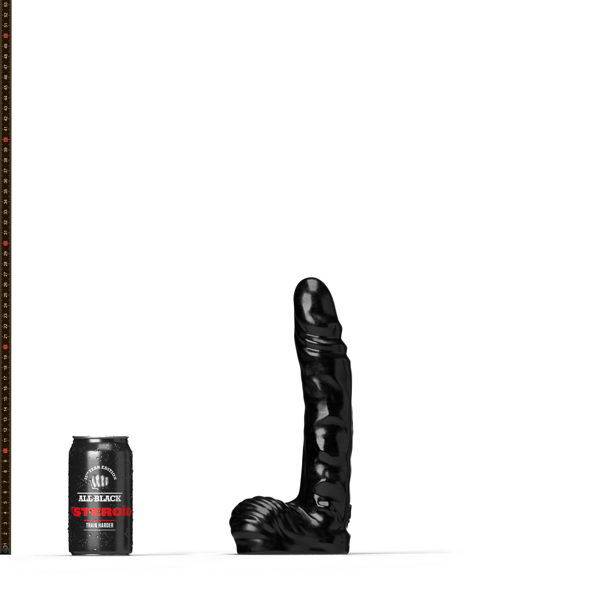 All Black Steroid Anaal Dildo The Jock 27 x 5 cm