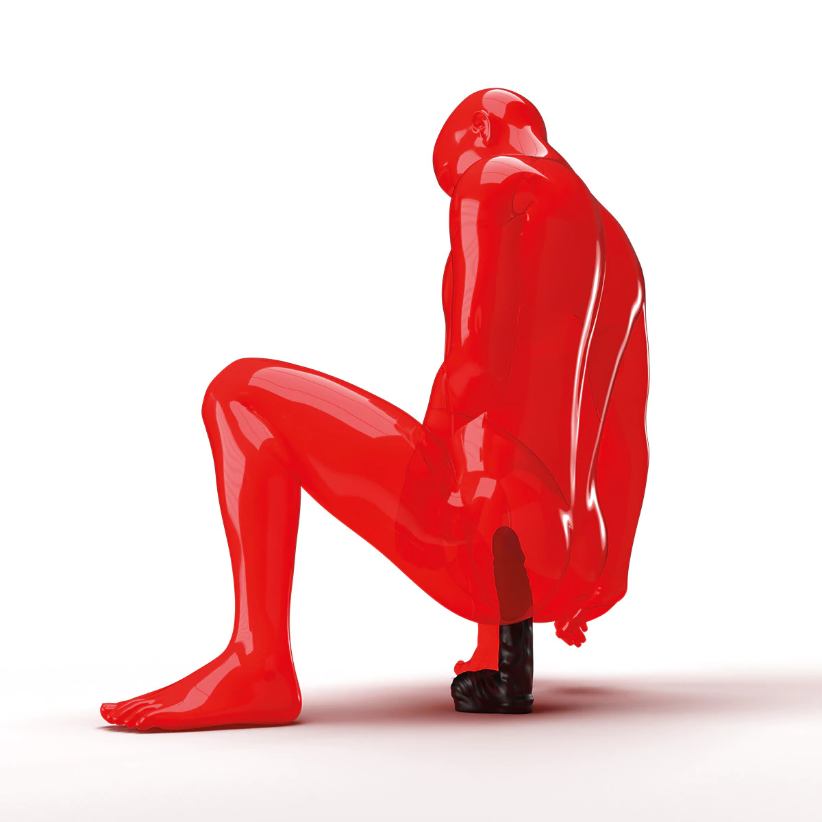 All Black Steroid Anal-Dildo The Jock 27 cm – Realistisch & Stark