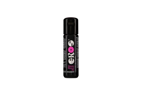 Eros Kissable Massage Gel Erdbeere – wärmend & sinnlich