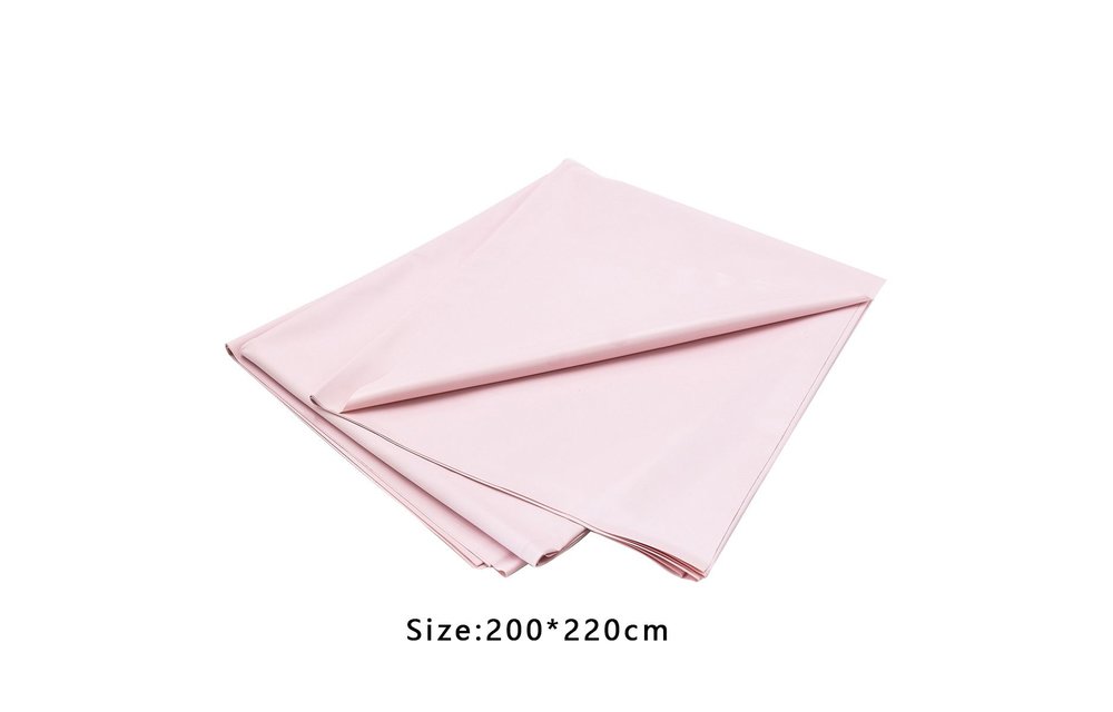 Sexy Pink PVC Bed Sheet 200x220 cm – Smooth & Water-resistant