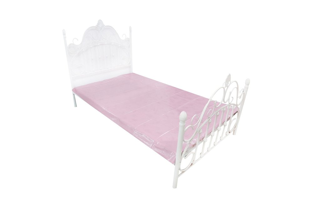Sexy Pink PVC Bed Sheet 200x220 cm – Smooth & Water-resistant