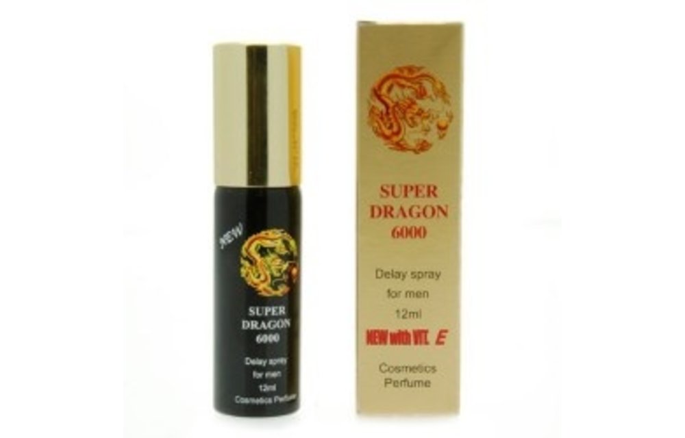 Super Dragon 6000 Delay Spray – Verleng Liefdesspel & Geniet