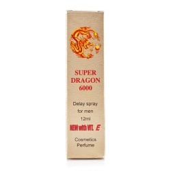 Super Dragon 6000 Delay Spray – Verleng Liefdesspel & Geniet