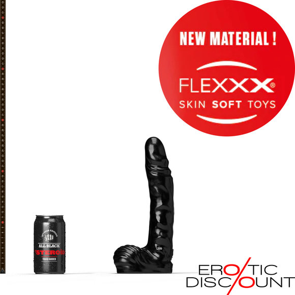 All Black Steroid Anal Dildo The Jock 27 cm – Realistic & Strong