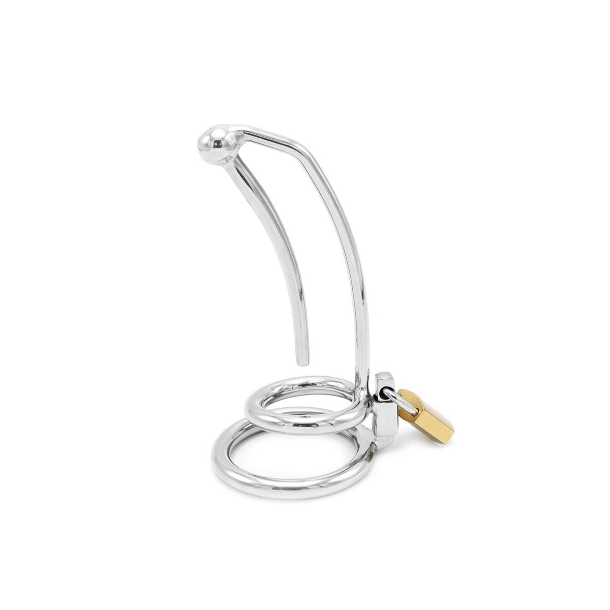 Penis Slot Met Holle Gebogen Penis Stick