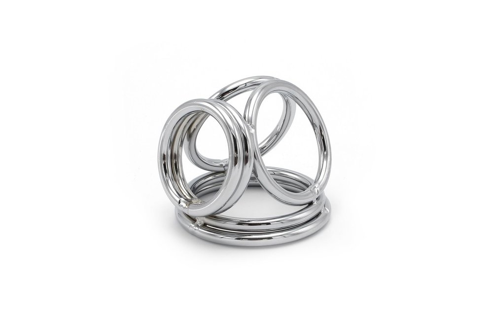 Viervoudige Cock & Ball Ring - Extra Stimulatie & Erectie