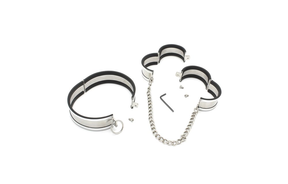 Collar & Cuffs Stainless Steel