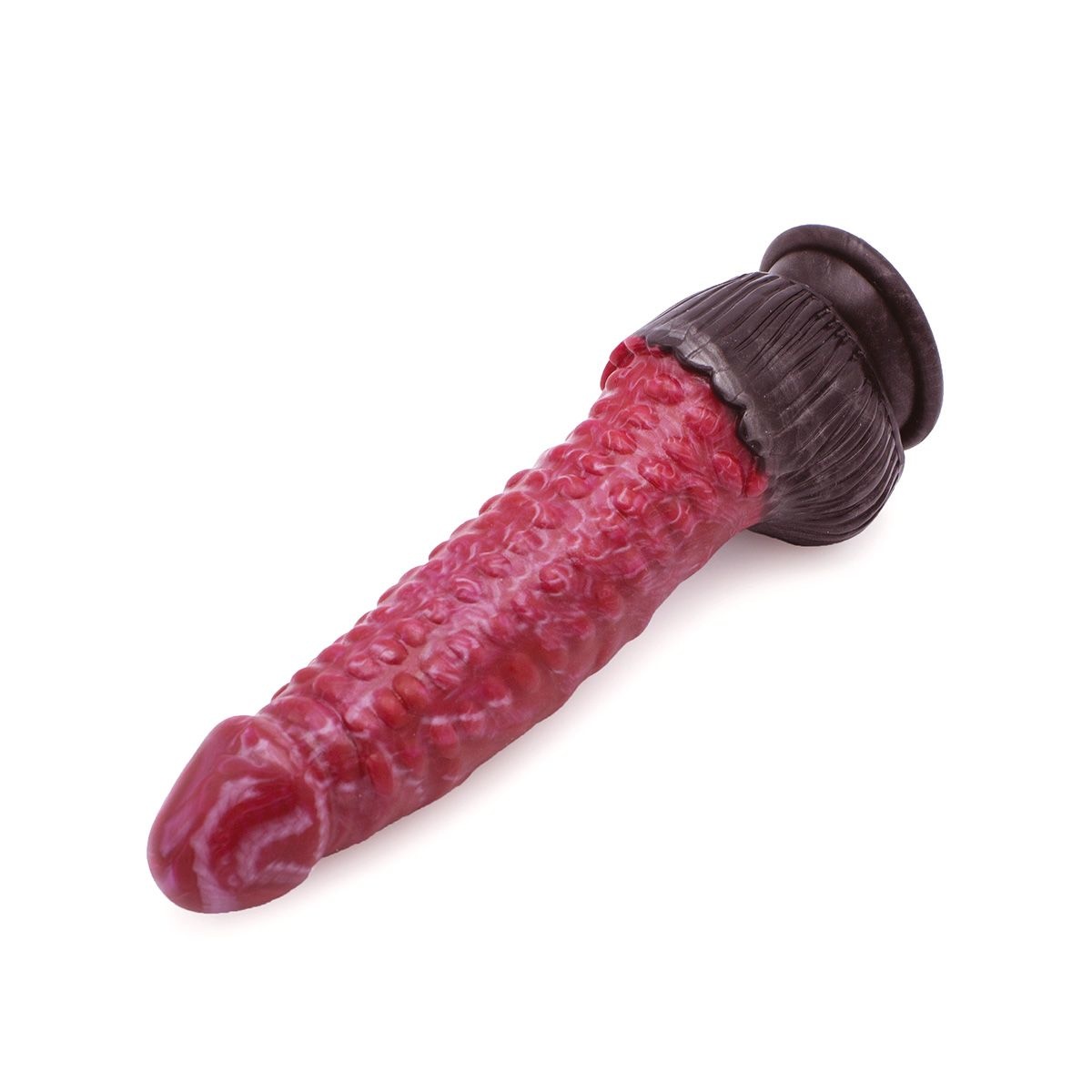 Dildo Monstar Fantasy Beast Rot/Schwarz