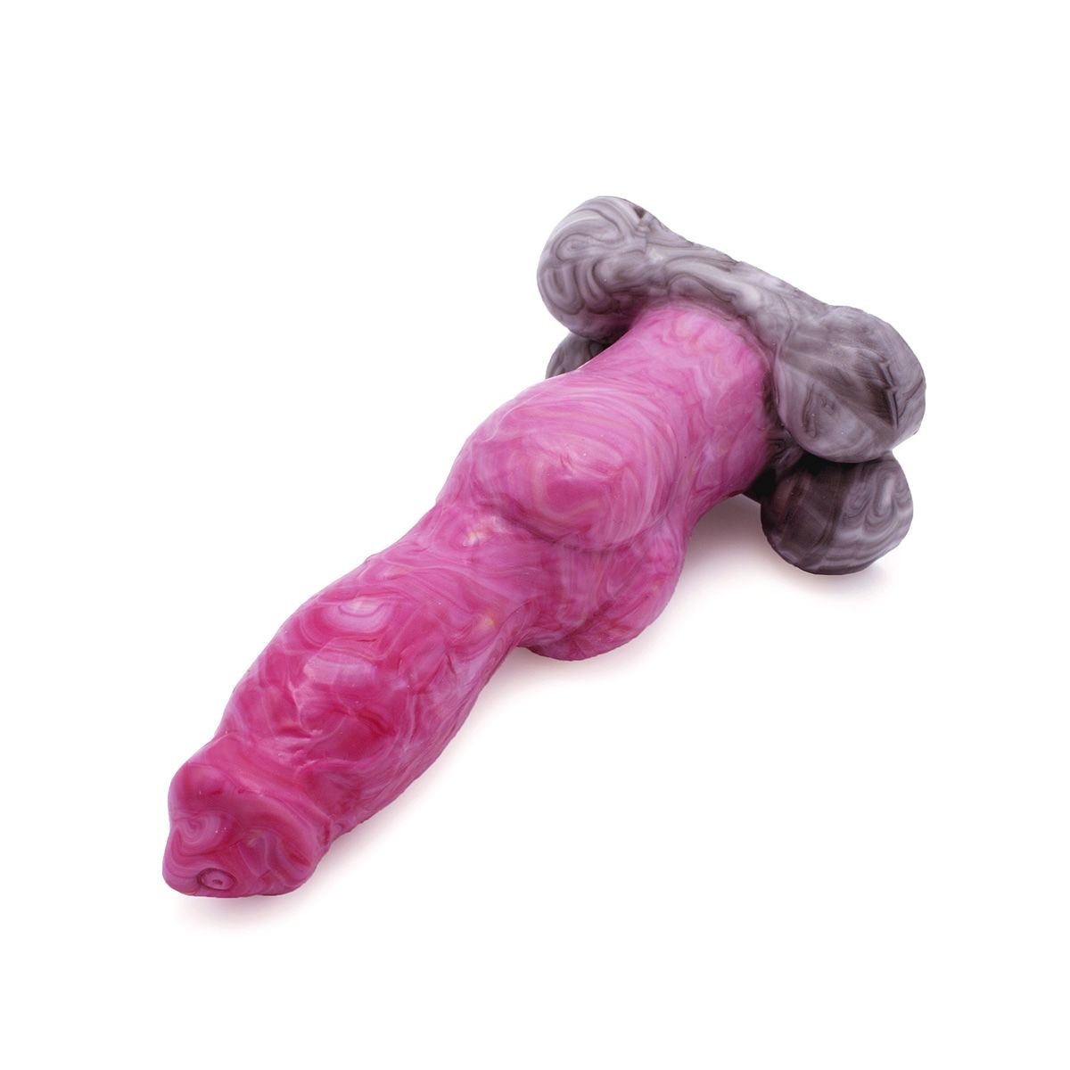 Dildo Monstar Fantasy Beast Dubbele Ballen 22 cm - Medisch Silicium