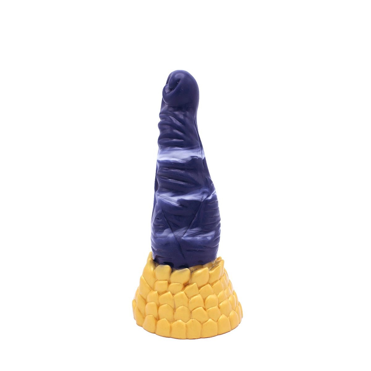 Dildo Monstar Fantasy Beast Goldblau 21,5 cm | Medizinisches Silikon