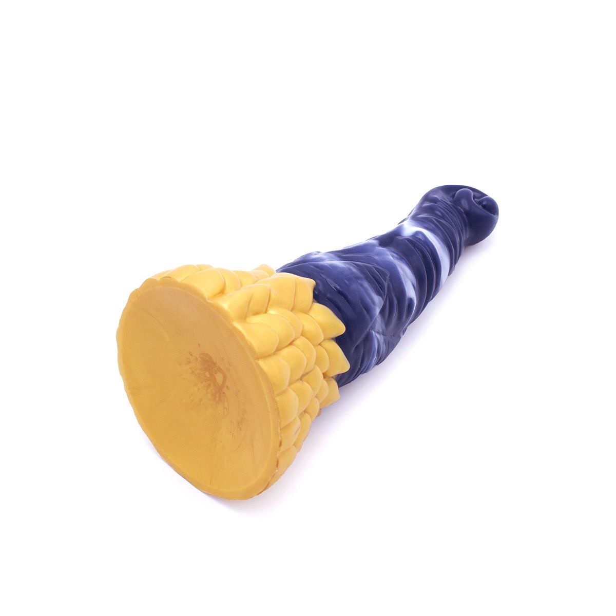 Dildo Monstar Fantasy Beast Goldblau 21,5 cm | Medizinisches Silikon