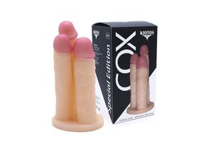 Kiotos Tripple COX Dildo 23,5 cm – Drei realistische Spitzen