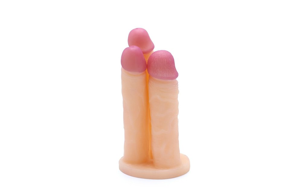 Kiotos Tripple COX Dildo 23,5 cm – Drie Realistische Tips