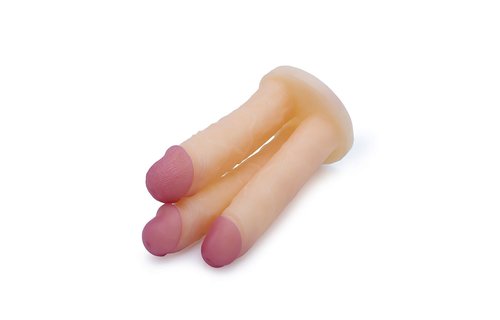 Kiotos Tripple COX Dildo 23.5 cm – Three Realistic Tips