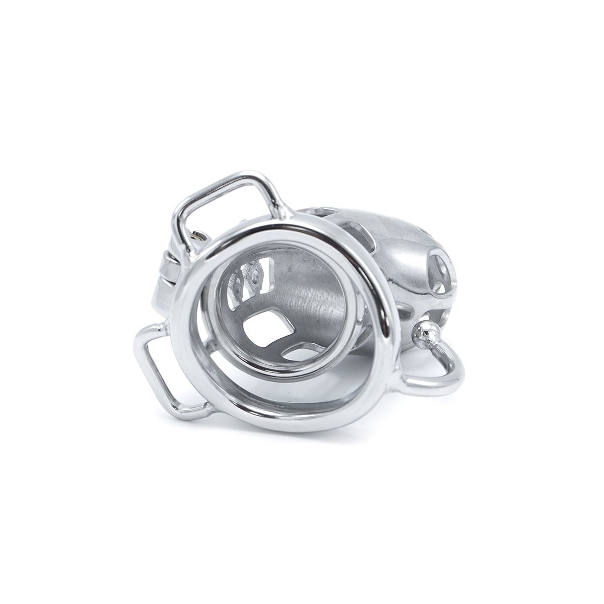 Chastity Device with Belt and Ball Divider