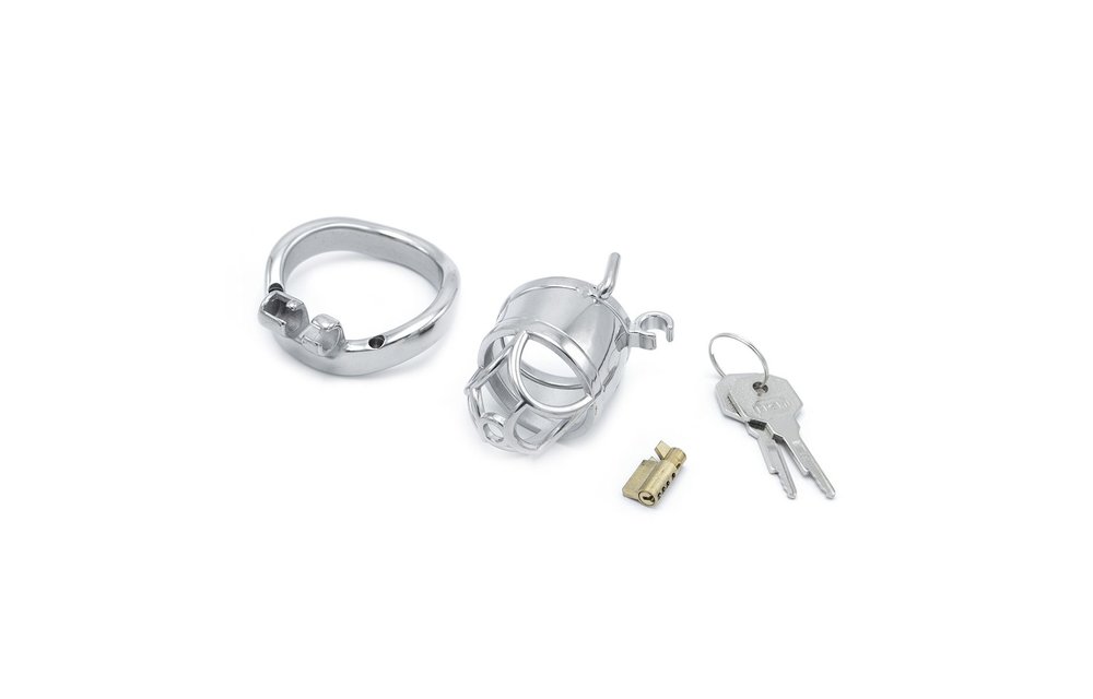 Keuschheitskäfig aus Edelstahl – sicher und komfortabel