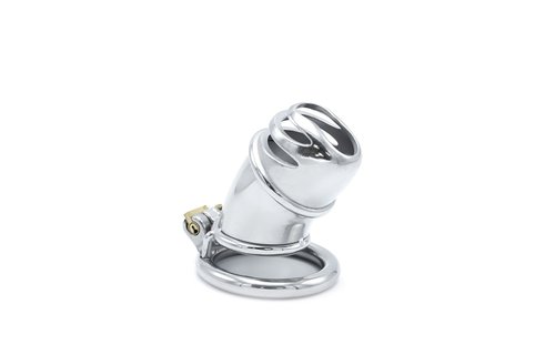 Modern Tube Chastity Device made of Stainless Steel – Strong & Safe