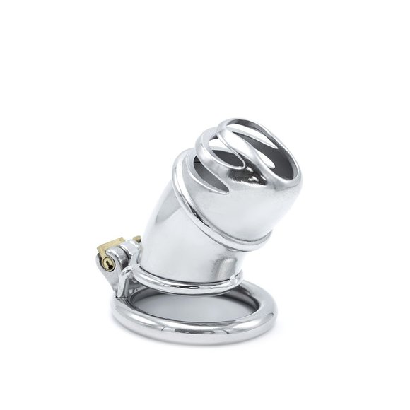 Modern Tube Chastity Device made of Stainless Steel – Strong & Safe
