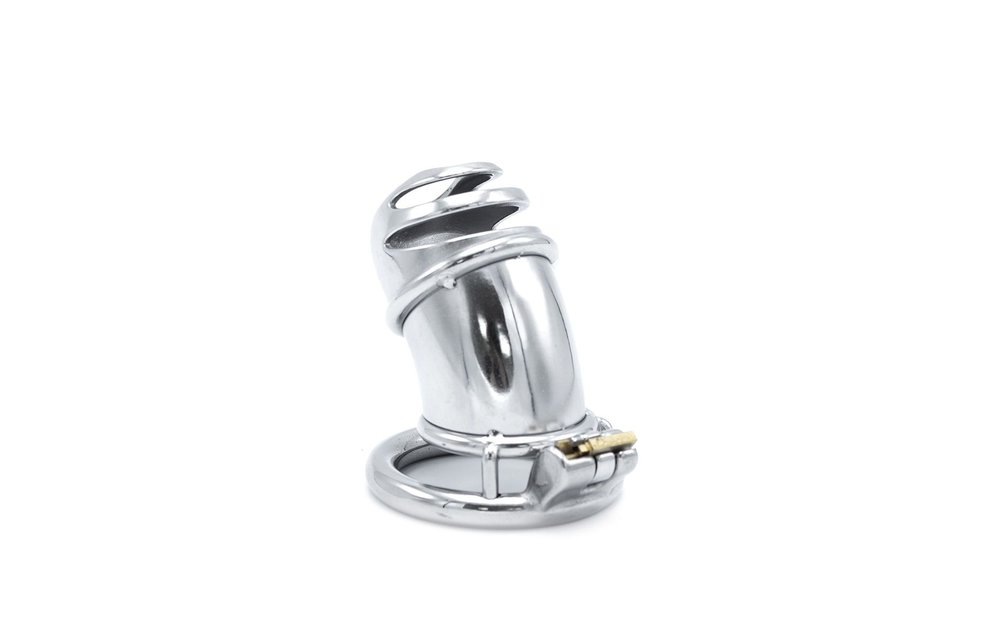 Modern Tube Chastity Device made of Stainless Steel – Strong & Safe