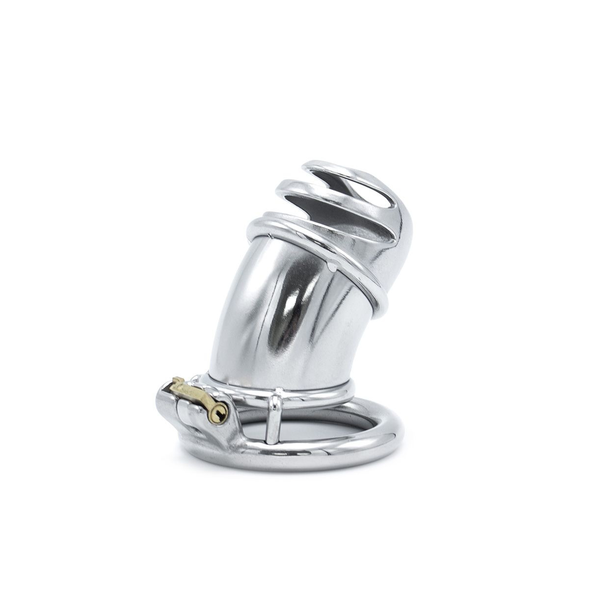 Modern Tube Chastity Device made of Stainless Steel – Strong & Safe
