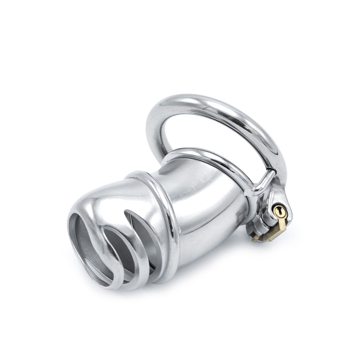 Modern Tube Chastity Device made of Stainless Steel – Strong & Safe