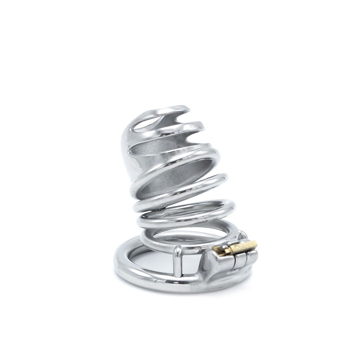 Modern stainless steel chastity device | 65 mm closure