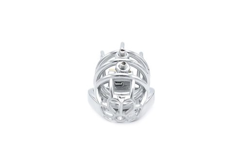 Chastity Device Curve Torture | Stainless Steel BDSM Cage
