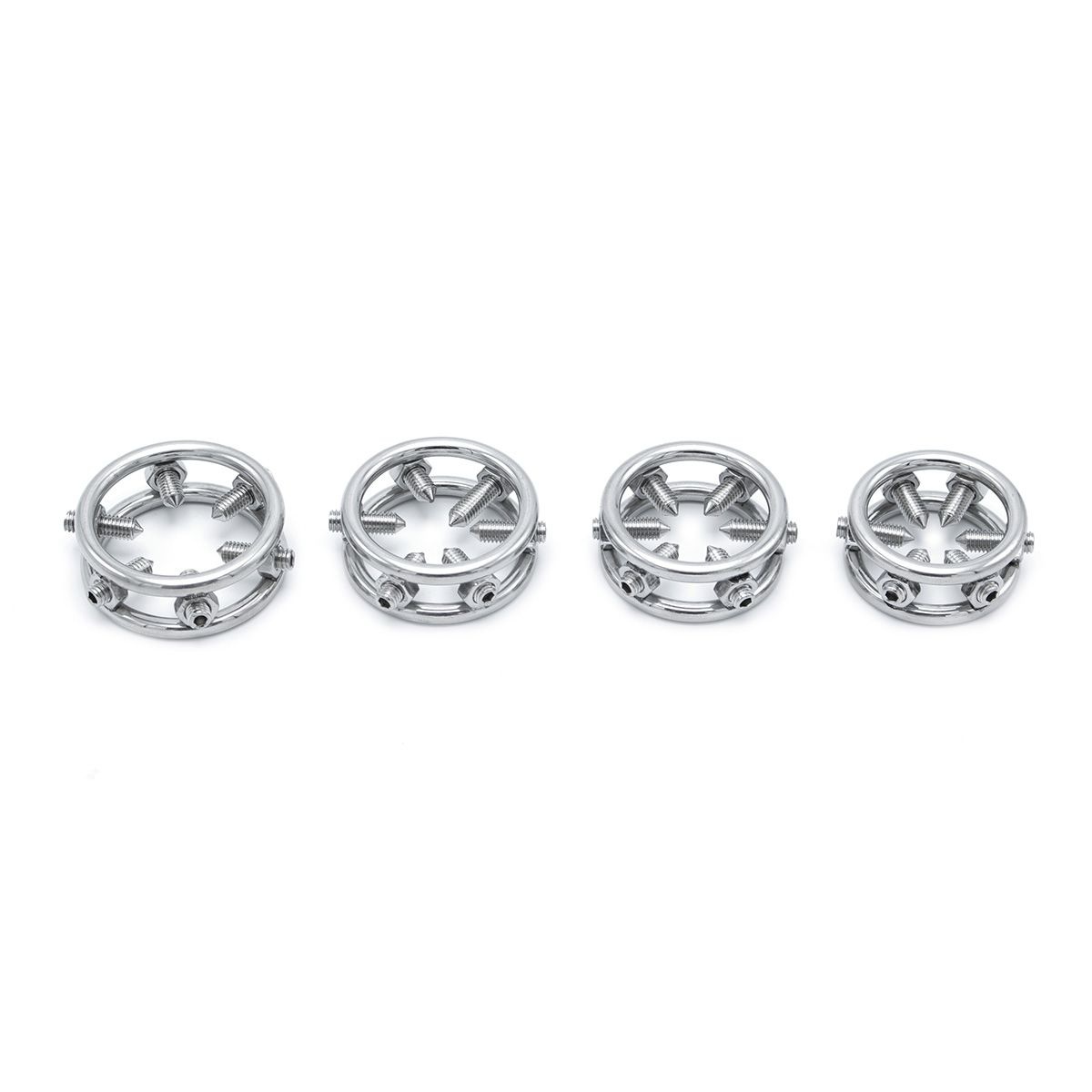 Glans Cock Ring with Spikes | Steel Pain Ring for the Daring