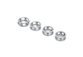 Eichel-Cockring mit Spikes | Stahl-Schmerzring für Wagemutige